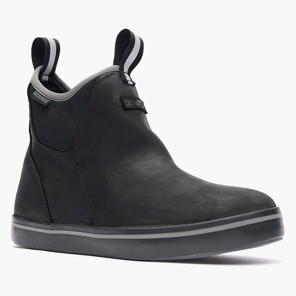 Women's Leather 6 in Ankle Deck Boot