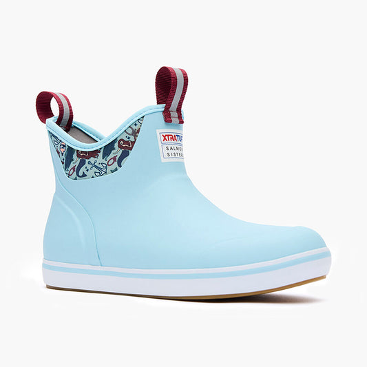 Women's Salmon Sisters 6 in Ankle Deck Boot
